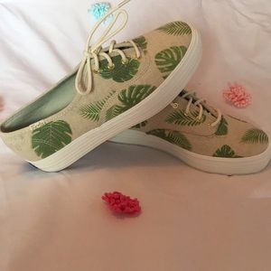 Keds platform palm leaf sneaker